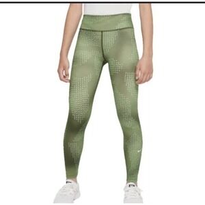Nike Dri-Fit One Girls Leggings Size S High Rise Full Length